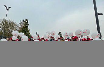 Düzce'de Kızılay Haftası mehteranlı kortej yürüyüşüyle kutlandı
