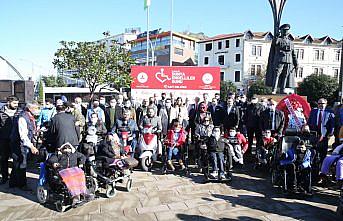 Giresun'da 94 engellinin tekerlekli ve akülü sandalye ihtiyacı karşılandı