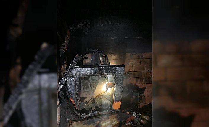 Merzifon’da bir evin kalorifer kazanında çıkan yangın söndürüldü