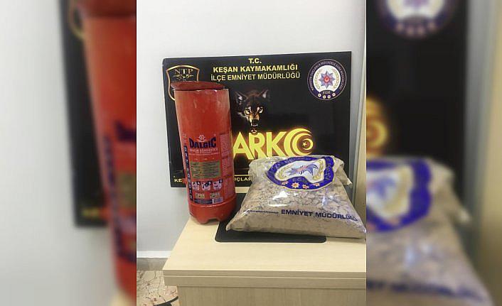 Edirne'de iki farklı uyuşturucu dosyasındaki bağlantının çözülmesiyle yakalanan zanlı tutuklandı