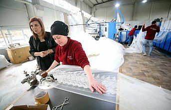KOSGEB desteğiyle tekstil fabrikası kuran kadın girişimci ihracata hazırlanıyor