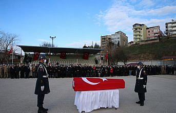 Şehit Uzman Çavuş İsmail Ergin için Tokat'ta tören düzenlendi