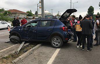 Samsun'da pikap ile otomobil çarpıştı, 1 kişi öldü, 6 kişi yaralandı
