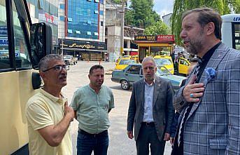Yeniden Refah Partisi Genel Başkan Yardımcısı Çolak, Zonguldak'ta esnafla buluştu