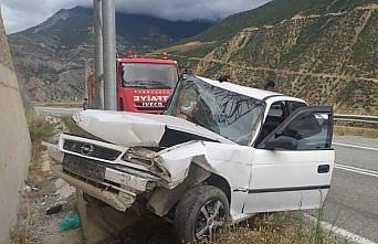 Artvin'deki trafik kazasında aynı aileden 6 kişi yaralandı