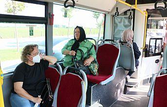 Elektrikli otobüsler TEKNOFEST ile yolcu taşımaya başladı