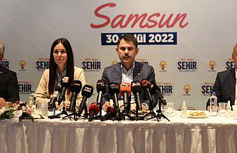 Çevre, Şehircilik ve İklim Değişikliği Bakanı Kurum, Samsun'da konuştu: (2)