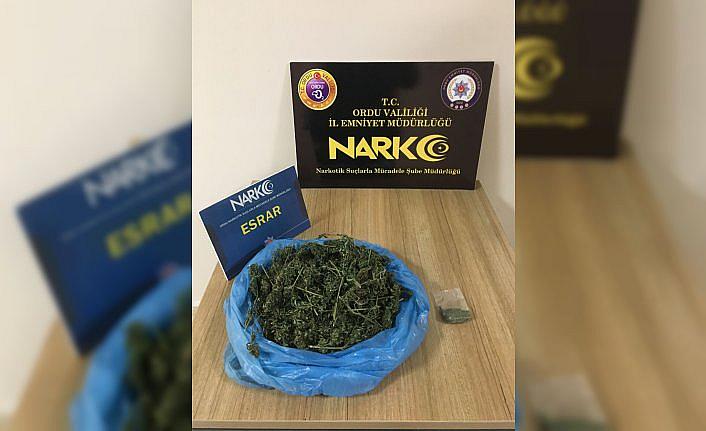 Ordu'da uyuşturucu ticareti yaptıkları iddiasıyla 5 kişi gözaltına alındı