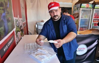 Samsun'un yöresel lezzetleri TEKNOFEST'te ziyaretçilerin beğenisine sunuluyor