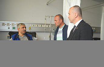 GÜNCELLEME 2 - Amasya'da yağ fabrikasının arıtma ünitesinde baygın halde bulunan 6 işçi hastaneye kaldırıldı