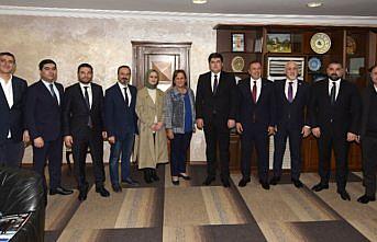Özbekistan'ın Ankara Büyükelçiliği Müsteşarı Mamirov, TTSO'yu ziyaret etti