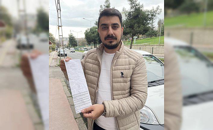 Samsun'da start-stop özellikli aracın sürücüsüne trafik cezası