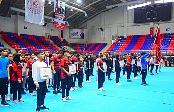 Okul Sporları Gençler Bilek Güreşi Grup Müsabakaları Karabük'te başladı