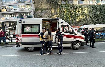 Trabzon'da zincirleme trafik kazasında 2 kişi yaralandı