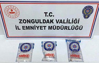 Zonguldak'ta uyuşturucu operasyonunda yakalanan şüpheli tutuklandı