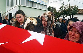 Depremde hayatını kaybeden uzman çavuş Ünlü, Amasya’da defnedildi