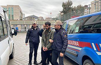 Samsun'da terör örgütü DEAŞ'a yönelik operasyonda yakalanan 6 zanlı adliyede