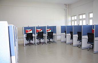 Mudurnu'da e-sınav merkezi açıldı