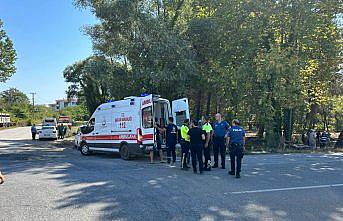 Samsun'da kamyonetle otomobilin çarpışması sonucu 2 kişi yaralandı