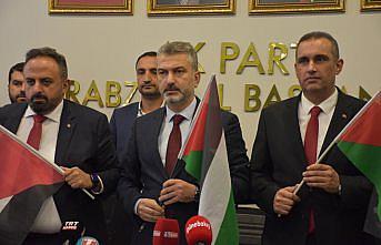 AK Parti Trabzon İl Başkanı Mumcu'dan İsrail'in Gazze saldırısına tepki