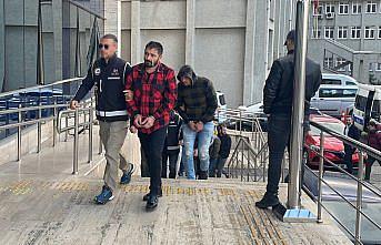 Zonguldak'ta “Kafes“ operasyonunda yakalanan 13 zanlı adliyede