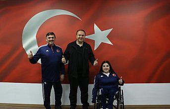 Paralimpik milli atıcılar Çağla Baş ile Cevat Karagöl'ün hedefi olimpiyat madalyası