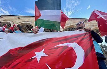 Sakarya ve çevre illerde Filistin'e destek gösterileri yapıldı