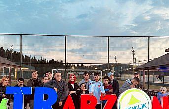 Trabzon'daki özel gereksinimli bireyler ve aileleri kampa katıldı