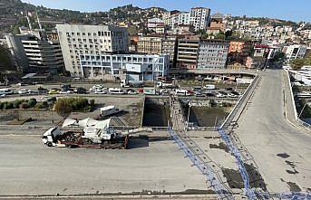 Zonguldak'ta yıkılması planlanan Fevkani Köprüsü yaya ve araç trafiğine kapatıldı