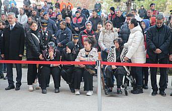 Bolu'da trafik kazası sonrası hastanede hayatını kaybeden jandarma personeli için tören yapıldı