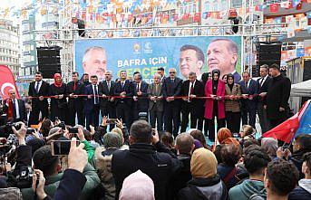 Cumhur İttifakı'nın Bafra Seçim Koordinasyon Merkezi'nin açılışı yapıldı