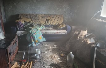 Düzce'de evde çıkan yangında 14 yaşındaki çocuk yaralandı