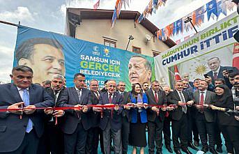 Samsun Büyükşehir Belediye Başkan adayı Doğan, SKM açılışına katıldı