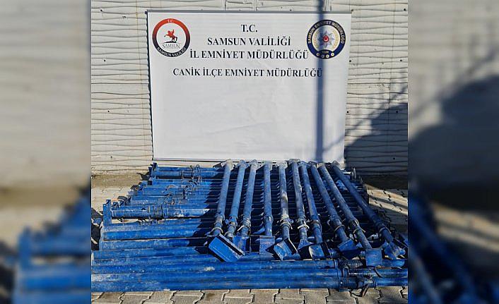 Samsun'da inşaattan hırsızlıkla ilgili 3 zanlı gözaltına alındı