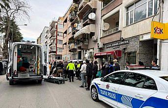 Sinop'ta devrilen motosikletin sürücüsü yaralandı