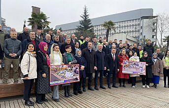 Zonguldak Belediye Başkan adayı Alan, kent meydanı projesini tanıttı