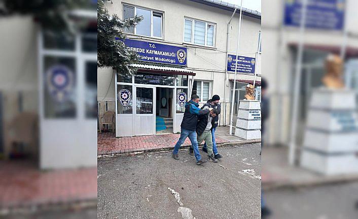 Bolu'da hırsızlık şüphelisi tutuklandı