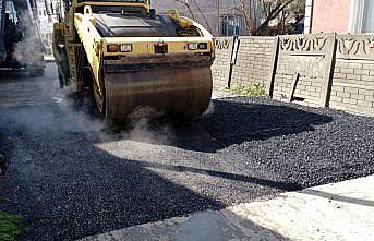 Düzce'de asfaltlama çalışmaları devam ediyor