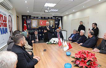 Eski Milletvekili Yeni'den AK Parti Bafra İlçe Başkanlığına ziyaret
