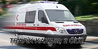 Samsun'da trafik kazası: 2 ölü