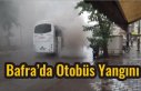 Bafra'da Otobüs Yangını
