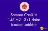 Samsun Canik'te 145 m² 3+1 daire icradan satılıktır