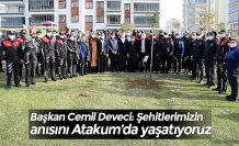 Başkan Cemil Deveci: Şehitlerimizin anısını Atakum’da yaşatıyoruz