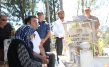 Marmara Depremi'nde şehit olan polis memuru mezarı başında anıldı