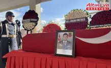 Silah kazasında hayatını kaybeden Üsteğmen Ali Kablan'ın cenazesi defnedildi