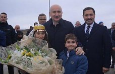 Bakan Karaismailoğlu, Amasya Merzifon Havalimanı yeni terminal binasının açılışını yaptı: