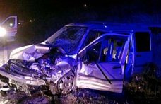 Samsun'da iki otomobilin çarpışması sonucu 7 kişi yaralandı