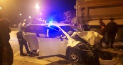 Bafra'da Kaza 5 Yaralı