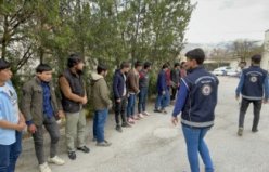 ERZİNCAN - 25 düzensiz göçmen yakalandı