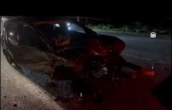 Sam­sun'da iki oto­mo­bi­lin çar­pış­tı­ğı ka­za­da 6 kişi ya­ra­lan­dı